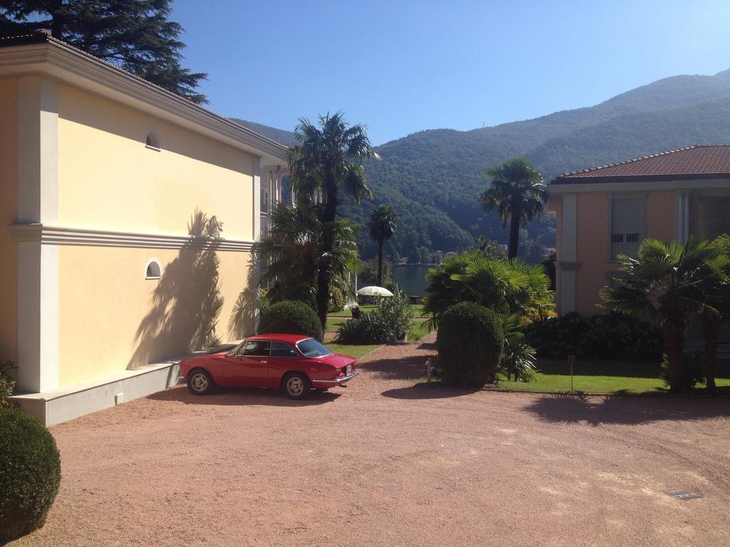Residence Ville Lago Lugano Porto Ceresio Ngoại thất bức ảnh