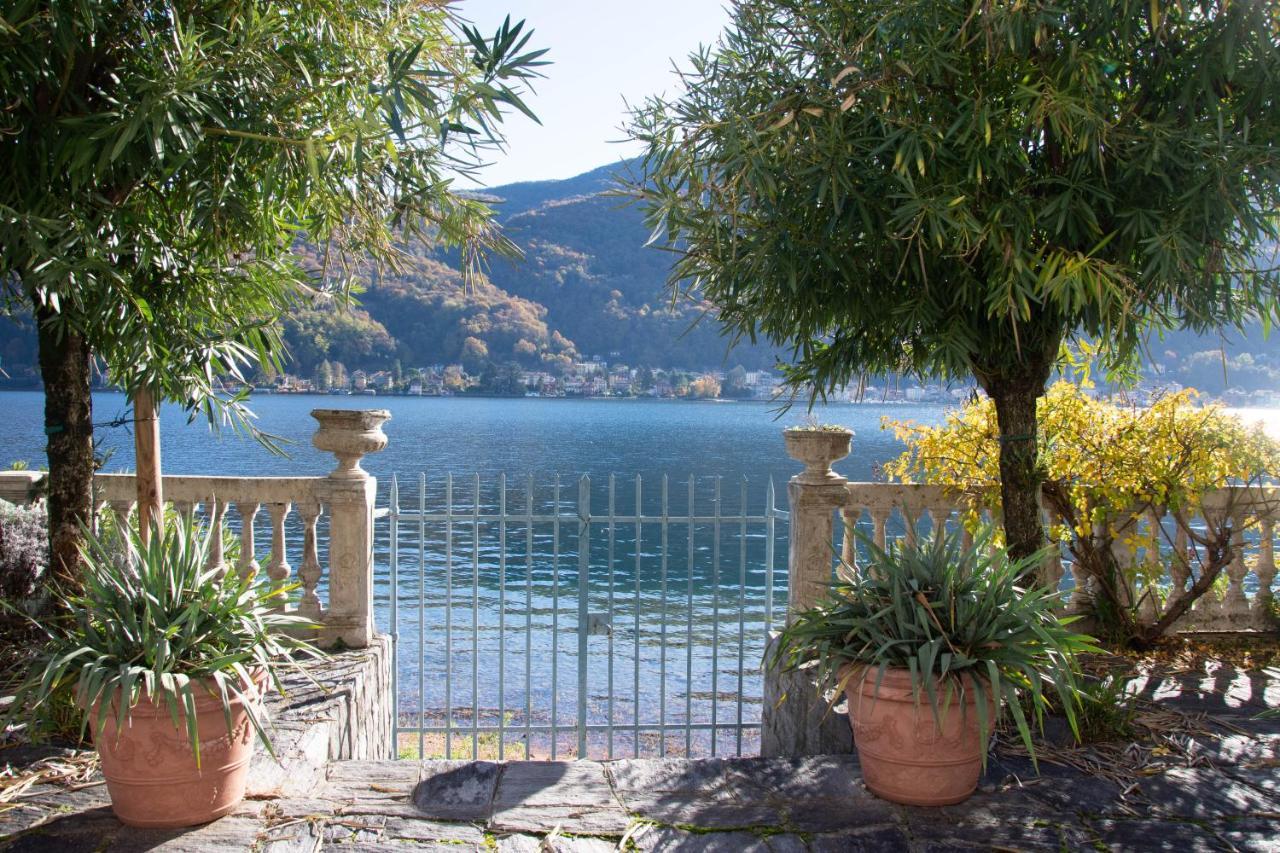 Residence Ville Lago Lugano Porto Ceresio Ngoại thất bức ảnh