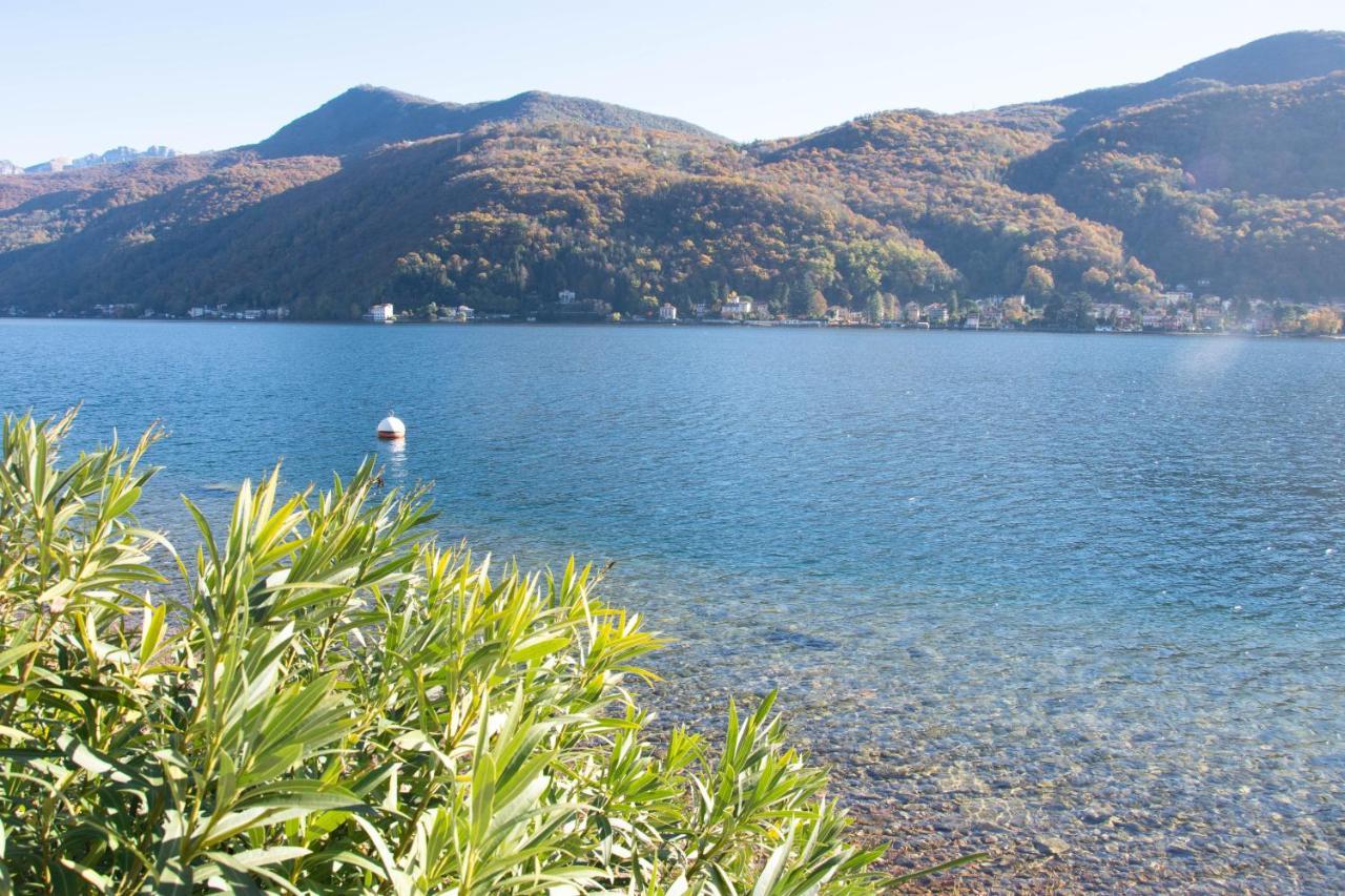 Residence Ville Lago Lugano Porto Ceresio Ngoại thất bức ảnh